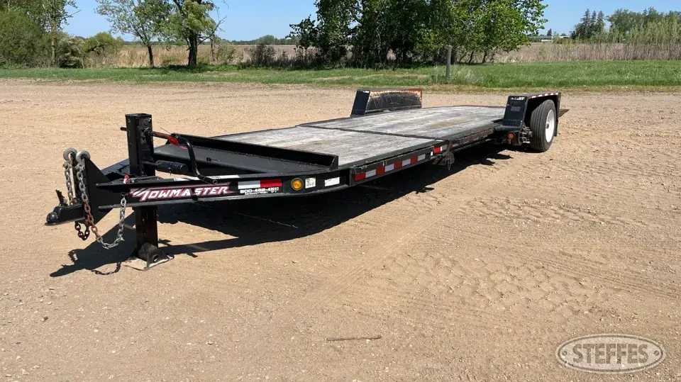 2020 Towmaster T-12DT Flatbed Trailer