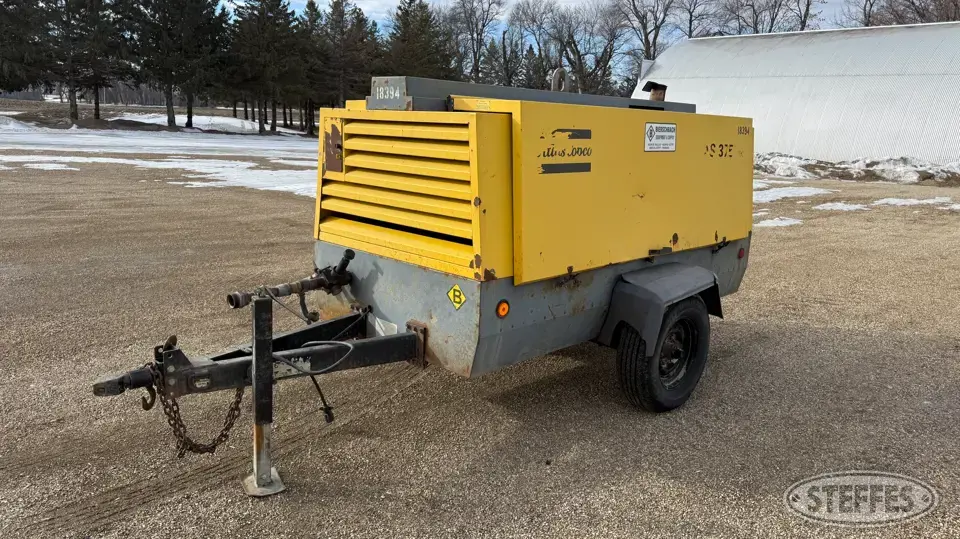 2009 Atlas XAS 375 Air Compressor