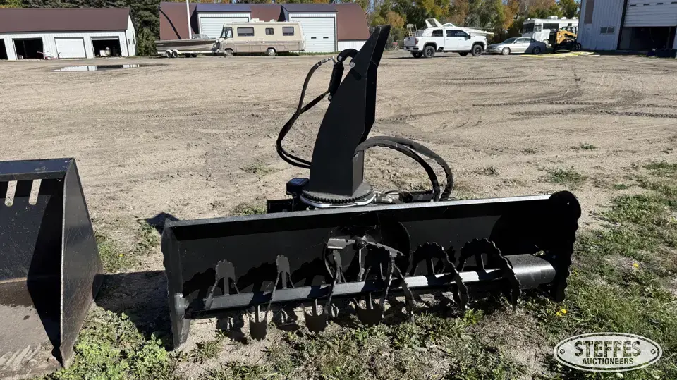 Erskine snowblower Skid Steer Snow Pushers and Snowblower