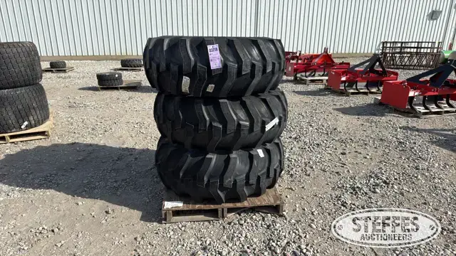 (3) 17.5L-24 tires