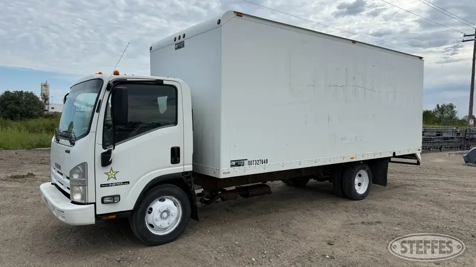 2012 Isuzu NPRHD Single Axle Boxed Truck