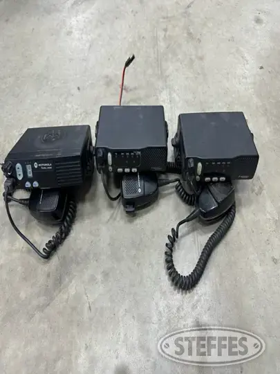 (3) Motorola Business Band Radio