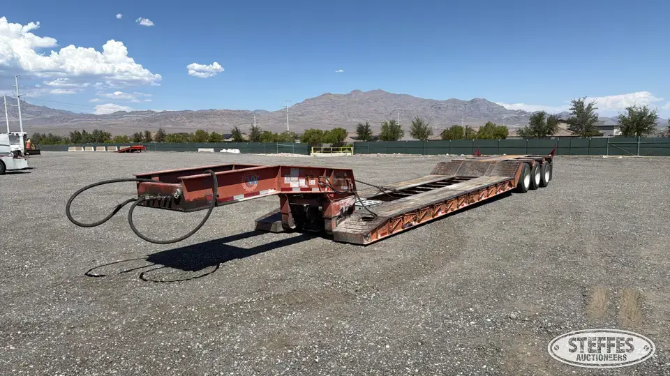 2016 Witzco Challenger RG-50 50-ton Lowboy Trailer