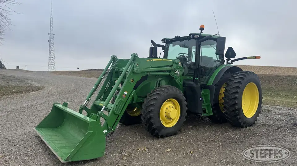 2018 John Deere 6155R MFWD Tractor