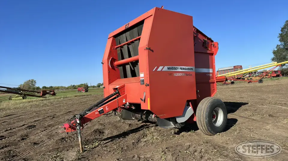 2008 Massey Ferguson 1756 Round Baler