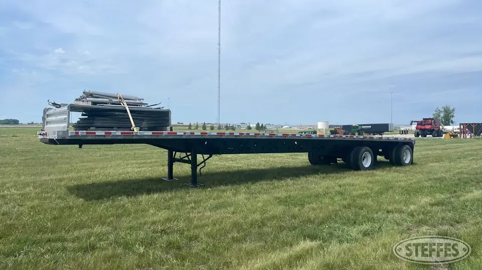 1998 Transcraft Eagle W2 Semi Flatbed Trailer