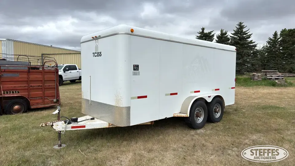 2012 W-W Trailer Mfg. Enclosed Cargo Trailer
