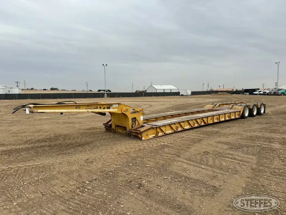 1996 Load King Lowboy Trailer