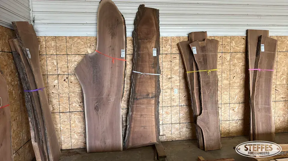 Black walnut slab Business Inventory