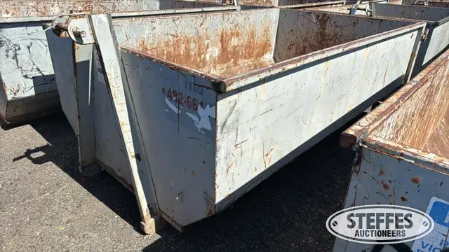 10 yd. roll-off dumpster