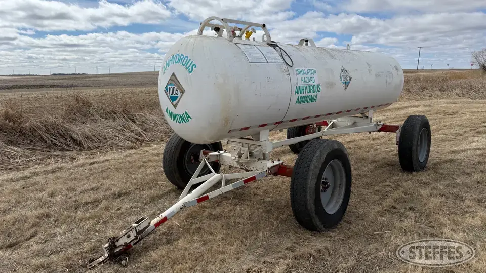 Trinity 1,450 gal. NH3 tank NH3 Trailers-Tank