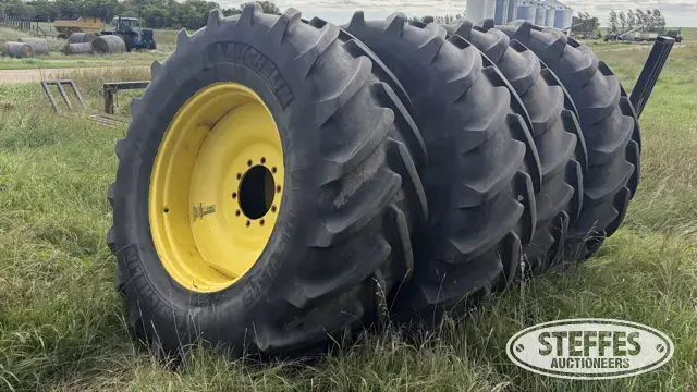 (4) Michelin 650/65R38 tires