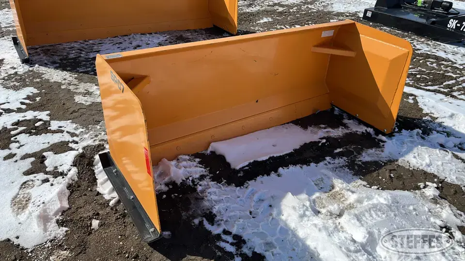 2024 Industrias America SP07 Skid Steer Snow Pushers and Snowblower