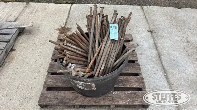 Concrete stakes