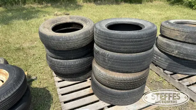 (8) 215/70R15 tires