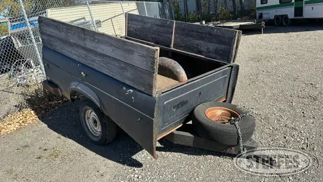 1994 Shop-built pickup box trailer