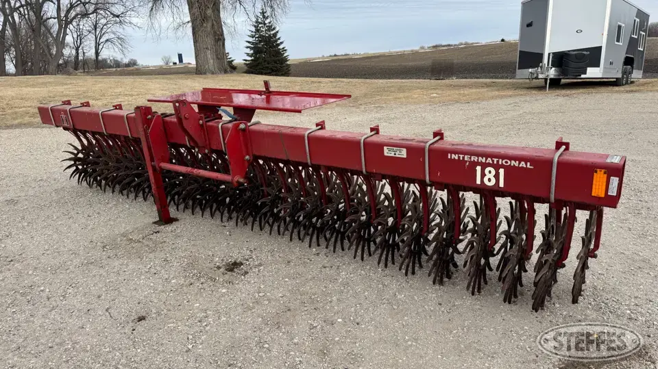 International 181 Rotary Hoe