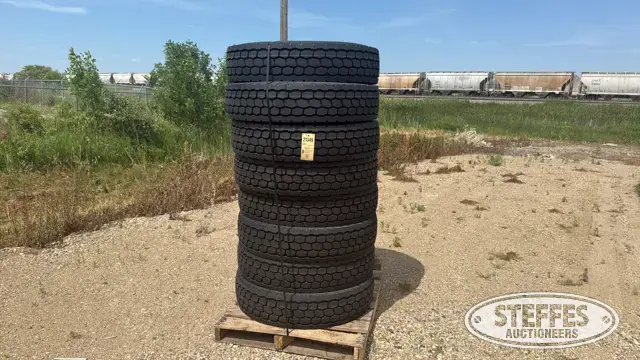 (8) Headway HLD811 11R22.5 tires