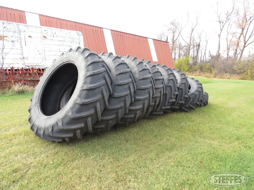 (8) Michelin Agribib 520/85R42 Tires Tractor-Implement Tire