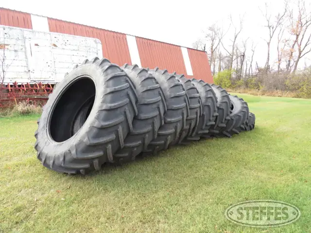 (8) Michelin Agribib 520/85R42 Tires