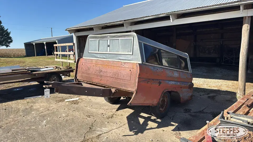 Shop-built pickup bed trailer Farm Support Item