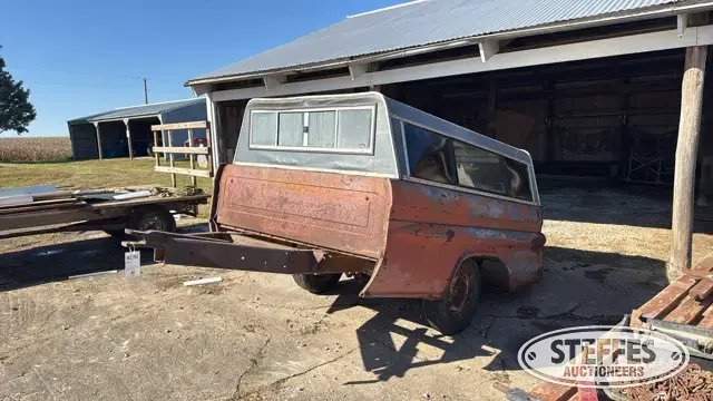 Shop-built pickup bed trailer