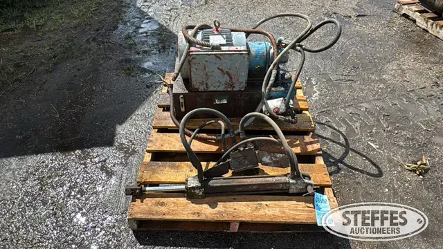 Self-contained hyd. unit