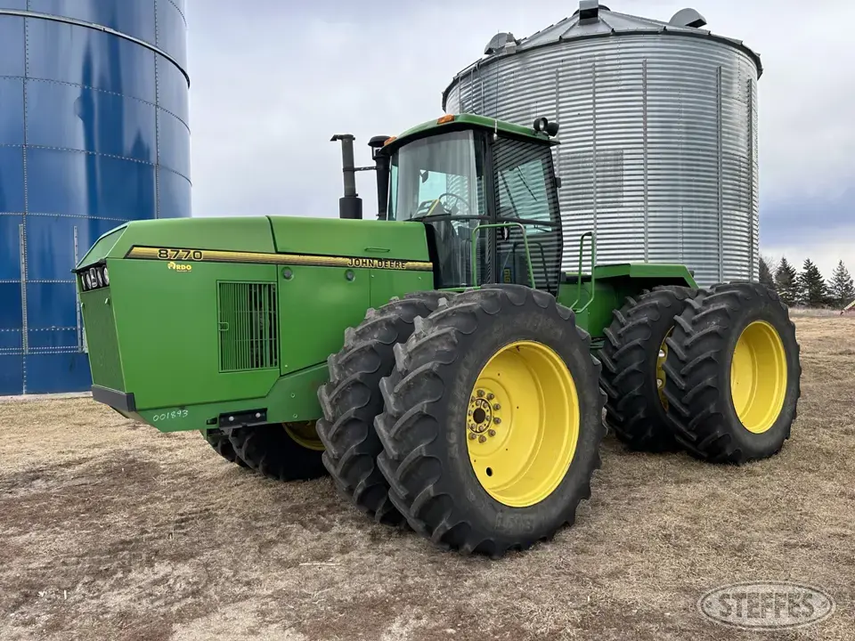 1994 John Deere 8770 4WD Tractor