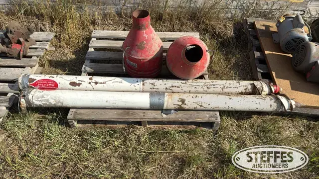 (2) Aeration tubes & fans