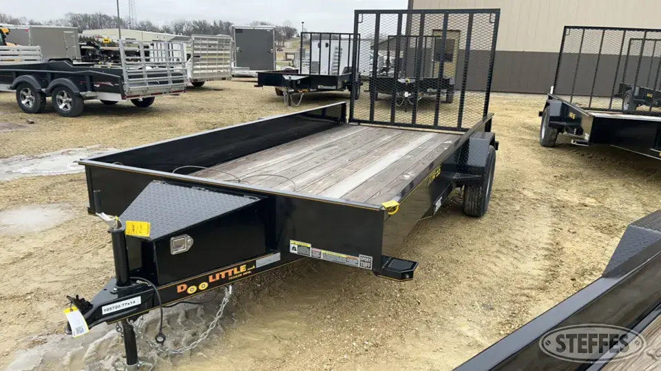 2022 Doolittle 7714-SS Utility Trailer