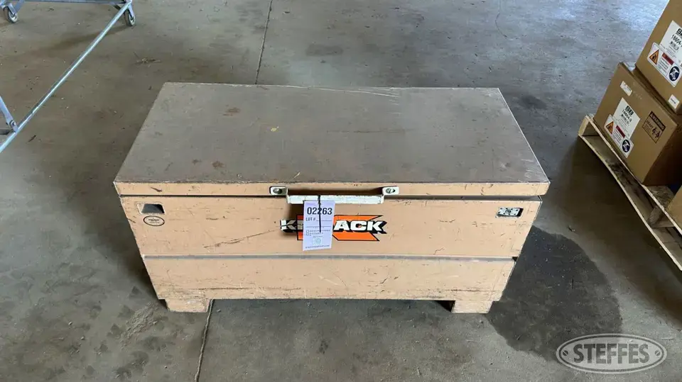 Knaack Storage and Bench