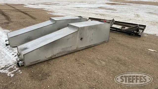 (2) 250 gal. saddle tanks