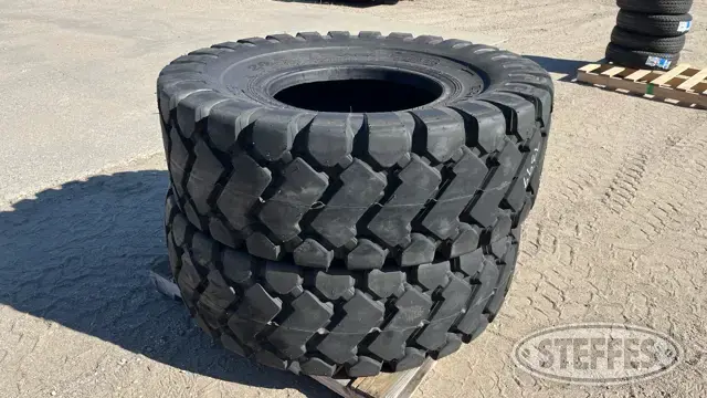 (2) Beaver 20.5-25 tires