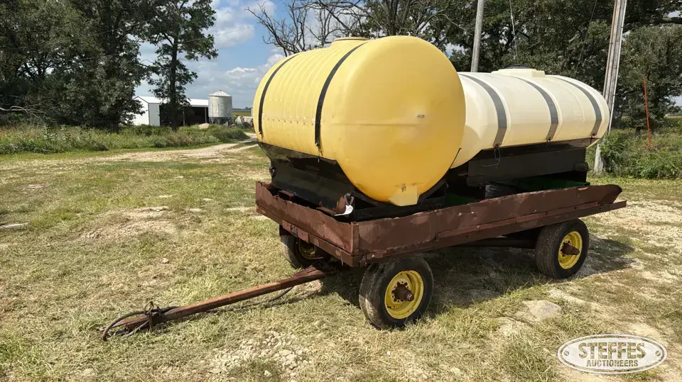 Shop built tender trailer Tender Unit