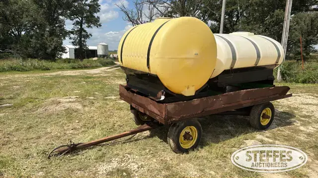 Shop built tender trailer