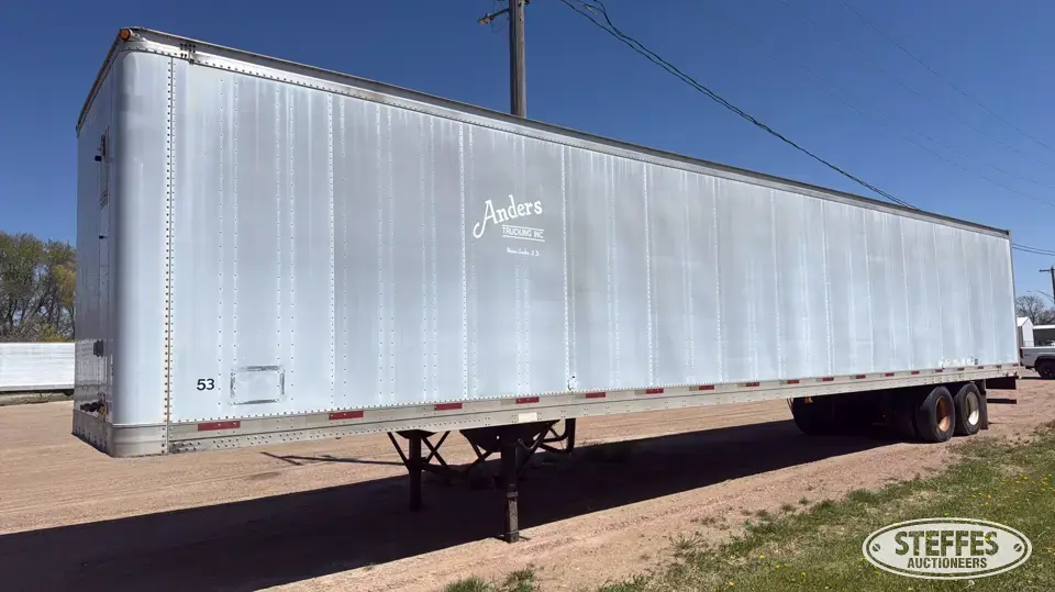 2002 Trailmobile Van Trailer