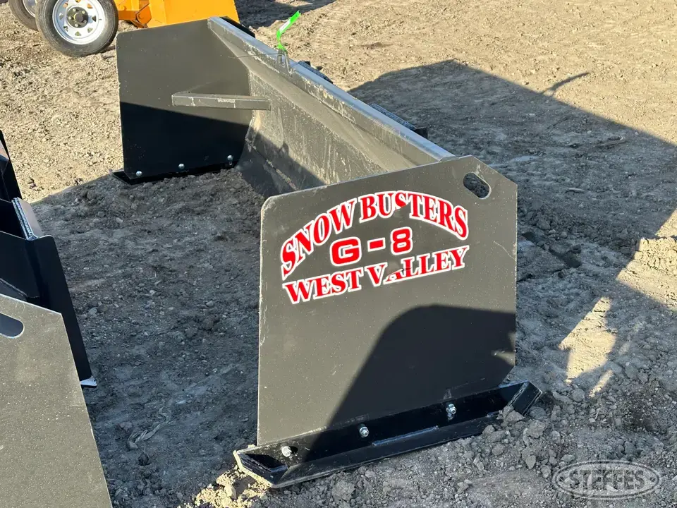 2023 Industrias America G-8 Skid Steer Snow Pushers and Snowblower