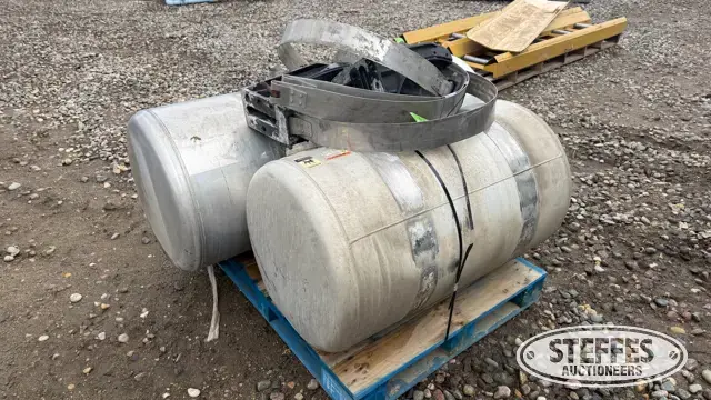 (2) Peterbilt fuel tanks