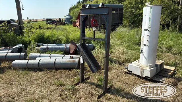 Harnessed hydraulics shop press