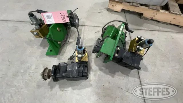 (3) John Deere planter drive motors