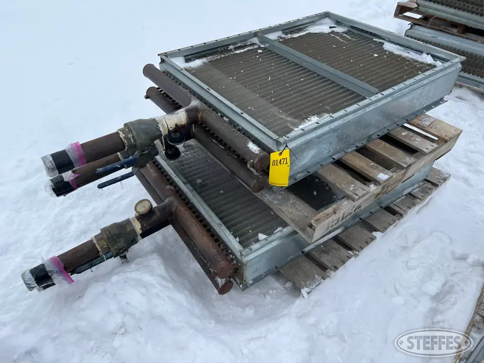 (2) Trane hydronic bin heaters Bin Accessory