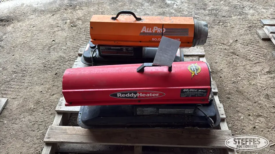 (2) Shop heaters General Tools and Shop Supply