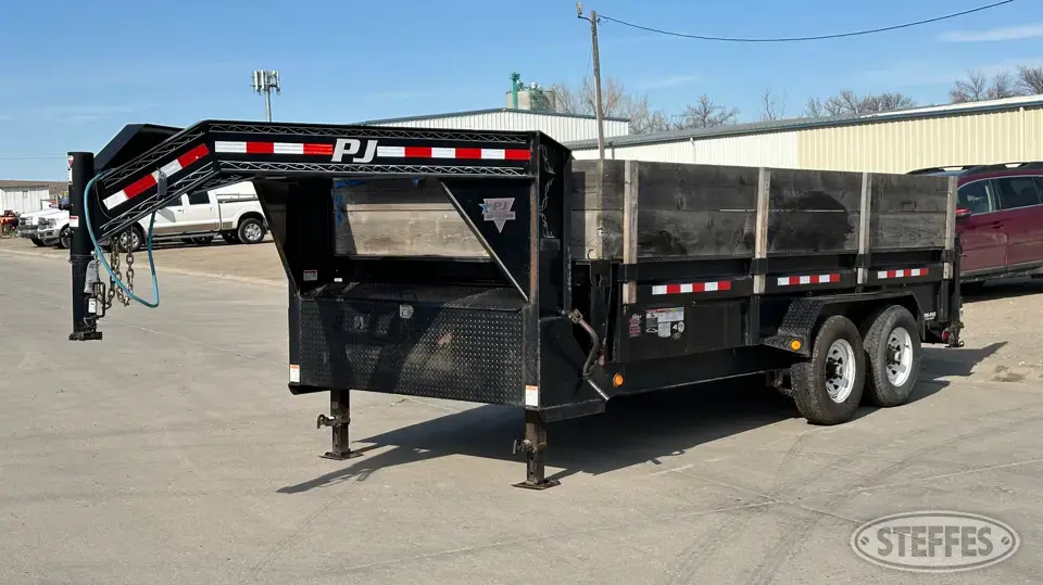 2017 PJ Gooseneck Dump Trailer