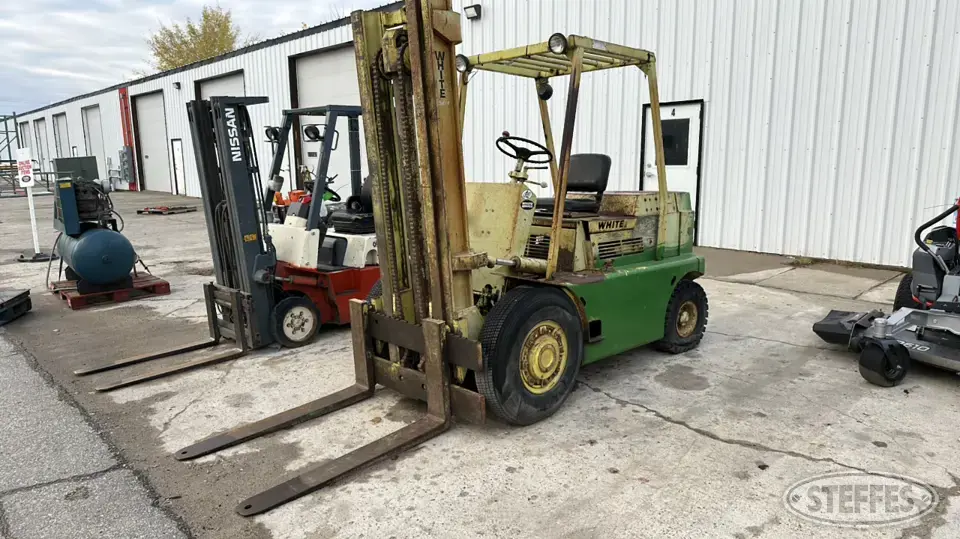 White 60 Mobilift Rough Terrain Forklift