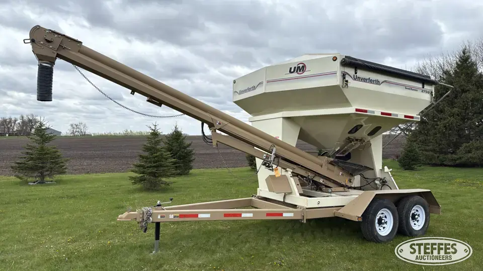 2010 Unverferth Seed Runner 2750 Bulk Seed Tender Trailer
