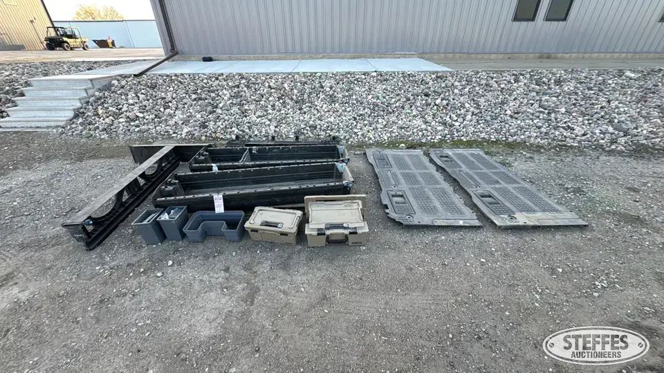 Decked composite truck bed toolbox Truck-Trailer Part