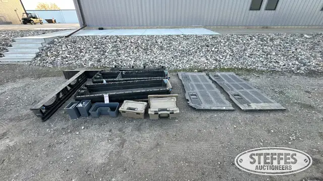 Decked composite truck bed toolbox