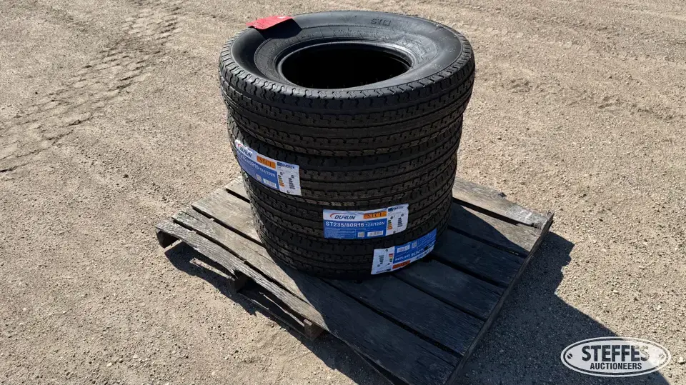 (4) Durun ST235/80R16 trailer tires Passenger-Light Truck Tire
