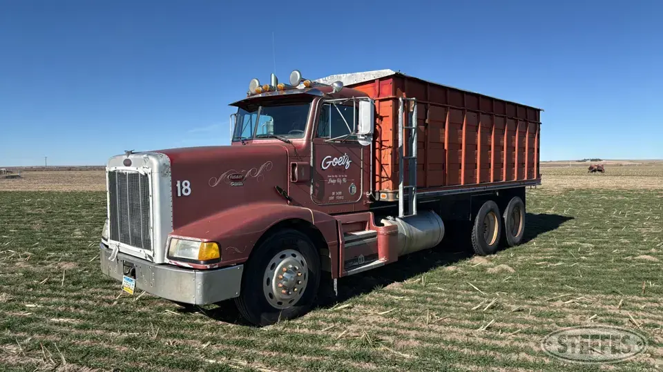 1989 Peterbilt 377 Grain Truck