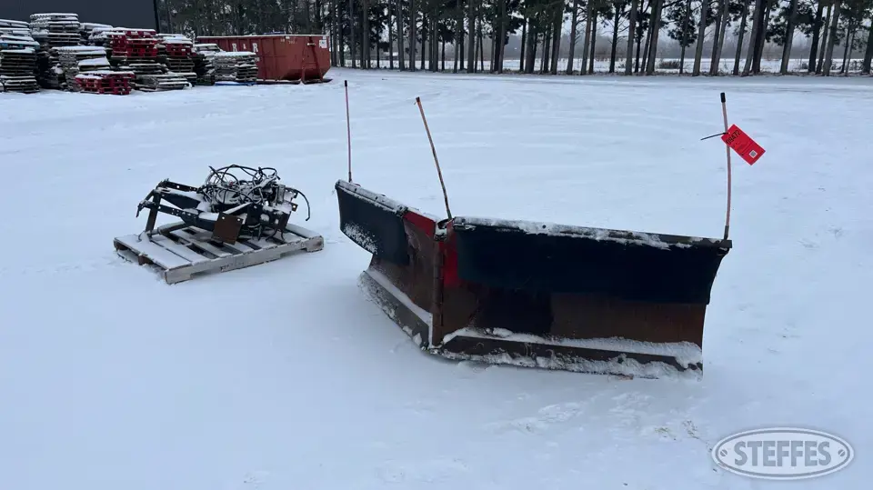 Boss V-plow Snow Moving Blade